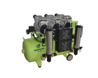 Безмасляный воздушный компрессор Greeloy GA-83Y