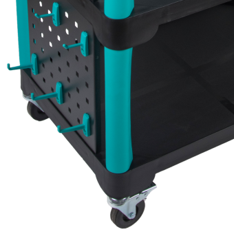 HANKO SP-2025-1106 Тележка полировщика с двумя ячейками под полировальные машинки