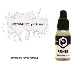 Pacific88 Серый грунт (grey primer) 10 мл