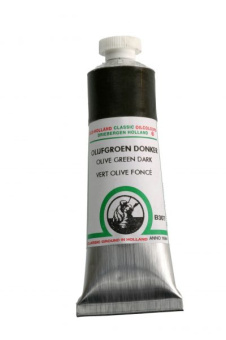 Краска масляная Old Holland B307 Зеленый оливковый темный, 40мл