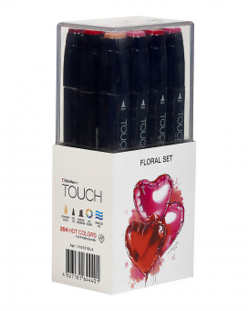 Набор маркеров Touch Twin 12 шт., цветочный