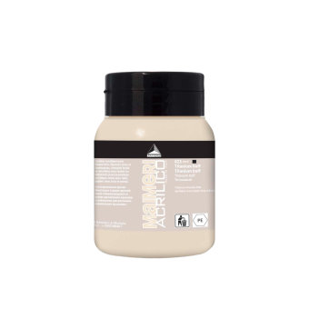 Краска акриловая Maimeri Acrilico Titanium buf (Титановый), 500 мл