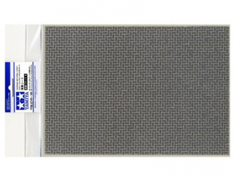 Tamiya 87168 Материал для диорам, кирпичная кладка (коричневая)