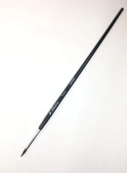 Кисть Альбатрос серии Профи, из волоса белки, круглая №5, длинная ручка