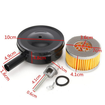 Pegas AF06 Фильтр воздушный для компрессора большой, профи, металлический, 1/2"