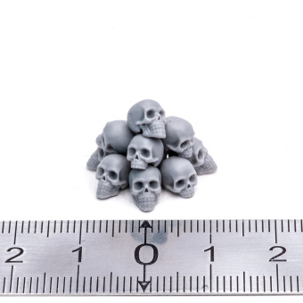Miniwarpaint Черепа человеческие, размер M (1/35), 10 шт.