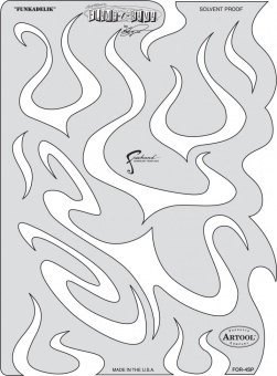 Трафарет Artool FLAME OFTRAMA FUNKADELIK (FOR 4SP)
