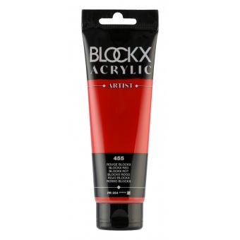 Красный BLOCKX, краска акриловая Blockx Artist, 250 мл