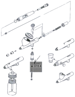 Harder&Steenbeck Шток клапана для COLANI