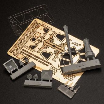 MiniWarPaint Столб фонарный "чугунный" 1-2 фонаря, размер S