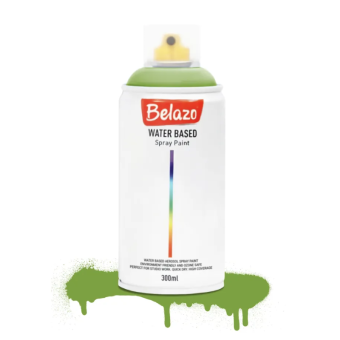 Краска аэрозольная Belazo WaterBased Fresh Green, 300 мл