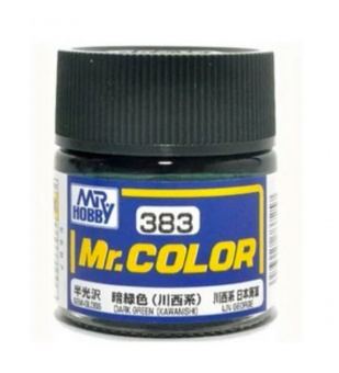 Mr. Hobby Краска 10 мл C383 Dark Green Kawanishi
