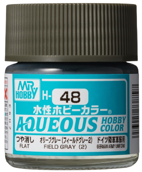 Mr. Hobby Краска 10 мл H48 FIELD GRAY (2)