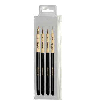 Набор кистей Roubloff «Миниатюра», 4 шт.