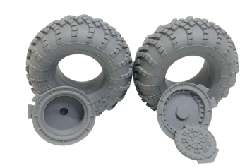 Мажор Моделс Колёса покрышки ВИ-203 с поздней ступицей, МЗКТ-7930 (1/35)