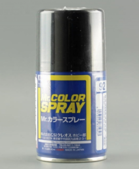 Mr. Hobby Краска в баллончиках 100 мл SEMI GLOSS BLACK