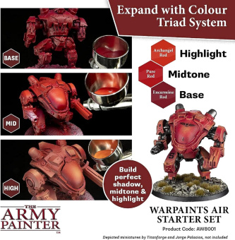 Набор красок Army Painter – Warpaints Air Starter Set