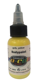 Краска Pro-color Bodypaint, 30 мл, цвет желтый