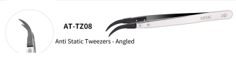 DSPIAE AT-TZ08 Пинцет антистатический угловой Angled Tweezer