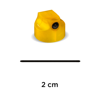 Кэп Universe Skinny (German skinny) 9022 желтый с черной вставкой