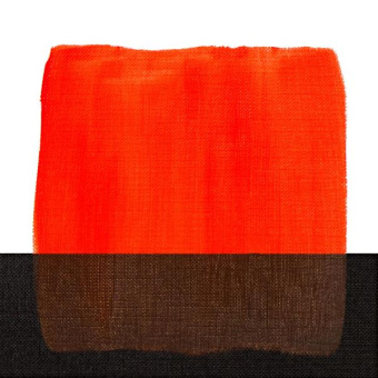 Краска акриловая Maimeri Acrilico Fluorescent Red (Красный флуоресцентный), 75 мл