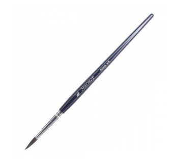 Кисть Альбатрос серии Мастер, из волоса белки, круглая №6, короткая ручка