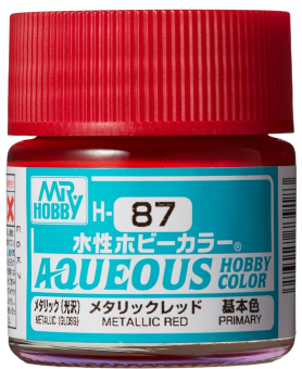 Mr. Hobby Краска 10 мл H87 METALLIC RED