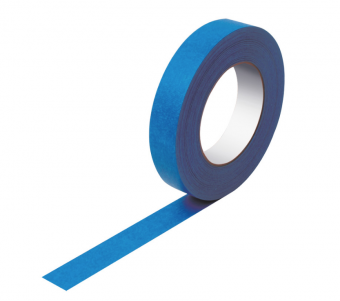 Интерколор Синяя маскировочная лента влагостойкая до 120°C (25 мм x 40 м)