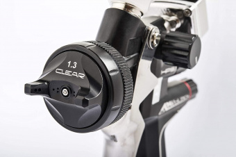 Краскопульт Ani AH141734 Black Clear с верхним пластиковым бачком 0,6 л