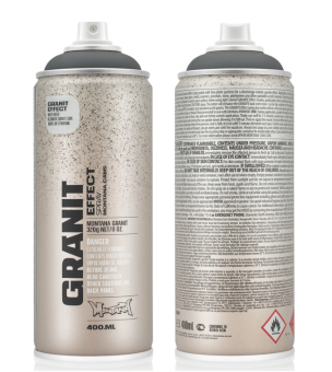 Аэрозольная краска Montana GRANIT Grey/ гранит-эффект серый, 400 мл