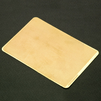 MiniWarPaint Лист рифленый чечевица, размер L