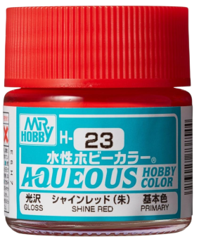 Mr. Hobby Краска 10 мл H23 SHINE RED