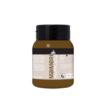 Краска акриловая Maimeri Acrilico Bronze (Бронза), 500 мл