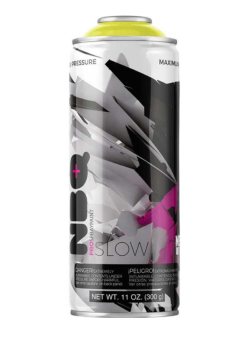 Краска аэрозольная NBQ SLOW / N069 желтый ACID, 400 мл