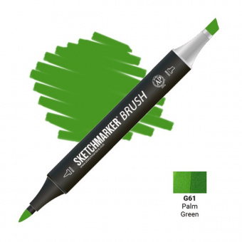 Маркер SKETCHMARKER Brush G61 Pulm Green