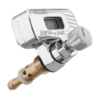 DeVilbiss DGIPRO-504-BAR-K Встраиваемый цифровой регулятор-манометр с воздушным краном для GTIPRO LITE