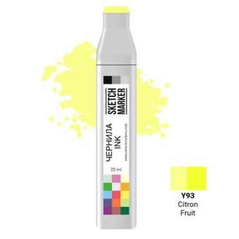 Чернила спиртовые SKETCHMARKER 22 мл цв. Y93 Citron Fruit