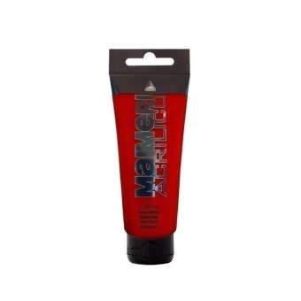 Краска акриловая Maimeri Acrilico Pyrrole Red (Пиррол красный), 200 мл