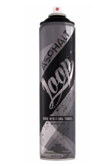 Аэрозольная краска LOOP LP-435 ASPHALT/ асфальт, 600 мл