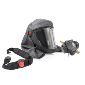 SATA 1000124 air vision 5000 защитная маска с принудительной подачей воздуха, с угольным фильтром в сборе