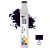 Чернила спиртовые SKETCHMARKER 22 мл цв. VB Violet Black