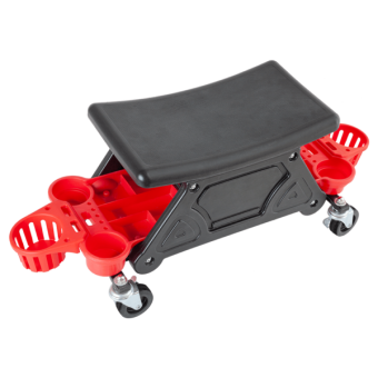 HANKO Многофункциональный стул для полировки на колесах с полками под бутылки и аксессуары