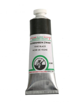 Краска масляная Old Holland A367 Виноградная черная, 125 мл