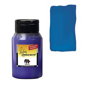 Краска акриловая Dekoracryl, 750 мл, цвет фтало синий