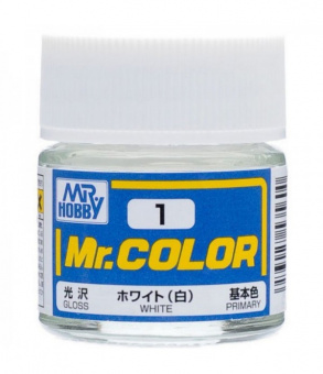 Mr. Hobby Краска 10 мл C1 WHITE