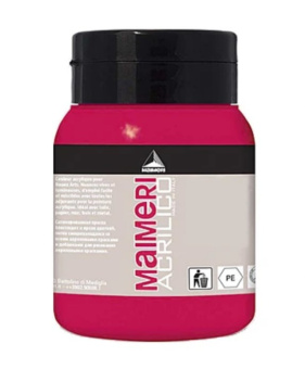 Краска акриловая Maimeri Acrilico Magenta Lake (Маджента лак), 500 мл