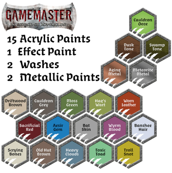 Набор красок Army Painter – Gamemaster Wilderness Adventures Paint Set