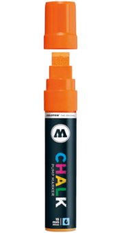 Маркер меловой Molotow Chalk 15 мм neon orange (неон оранжевый)