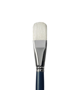 Кисть Альбатрос серии Байкал, щетина, овальная №22, длинная ручка