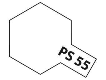 Краска Tamiya PS-55 Flat Clear (Бесцветный прозрачный) 100 мл